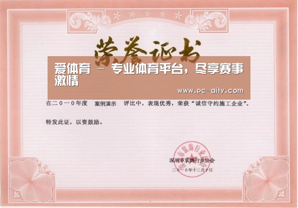 荣誉证书二(图1)